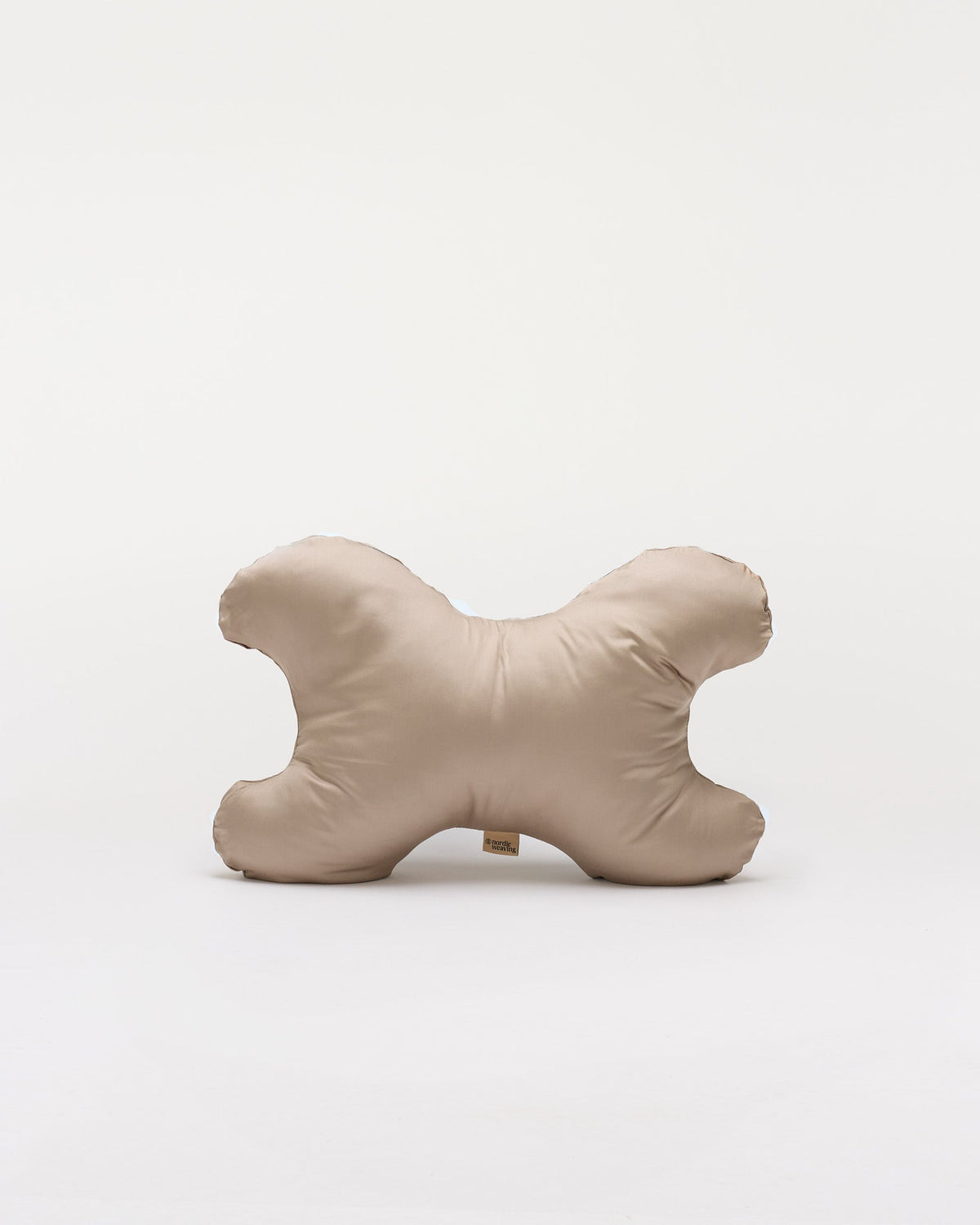 Bambuspudebetræk til Face pillow Taupe - Nordic Weaving