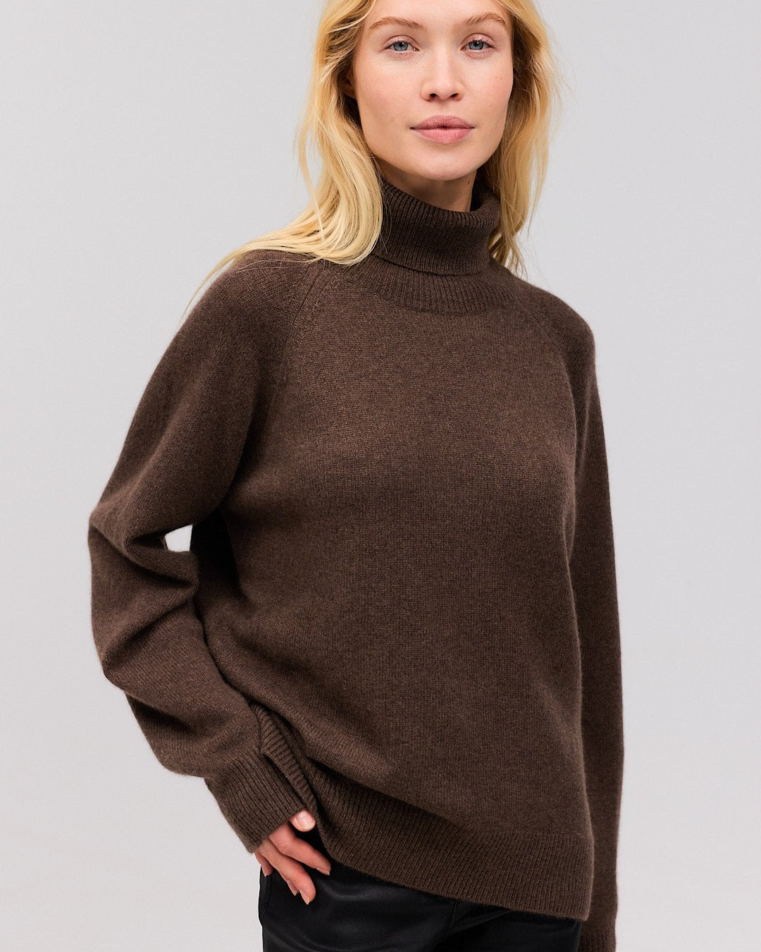 BREGDIS cashmere bluse buffalo - Nordic Weaving