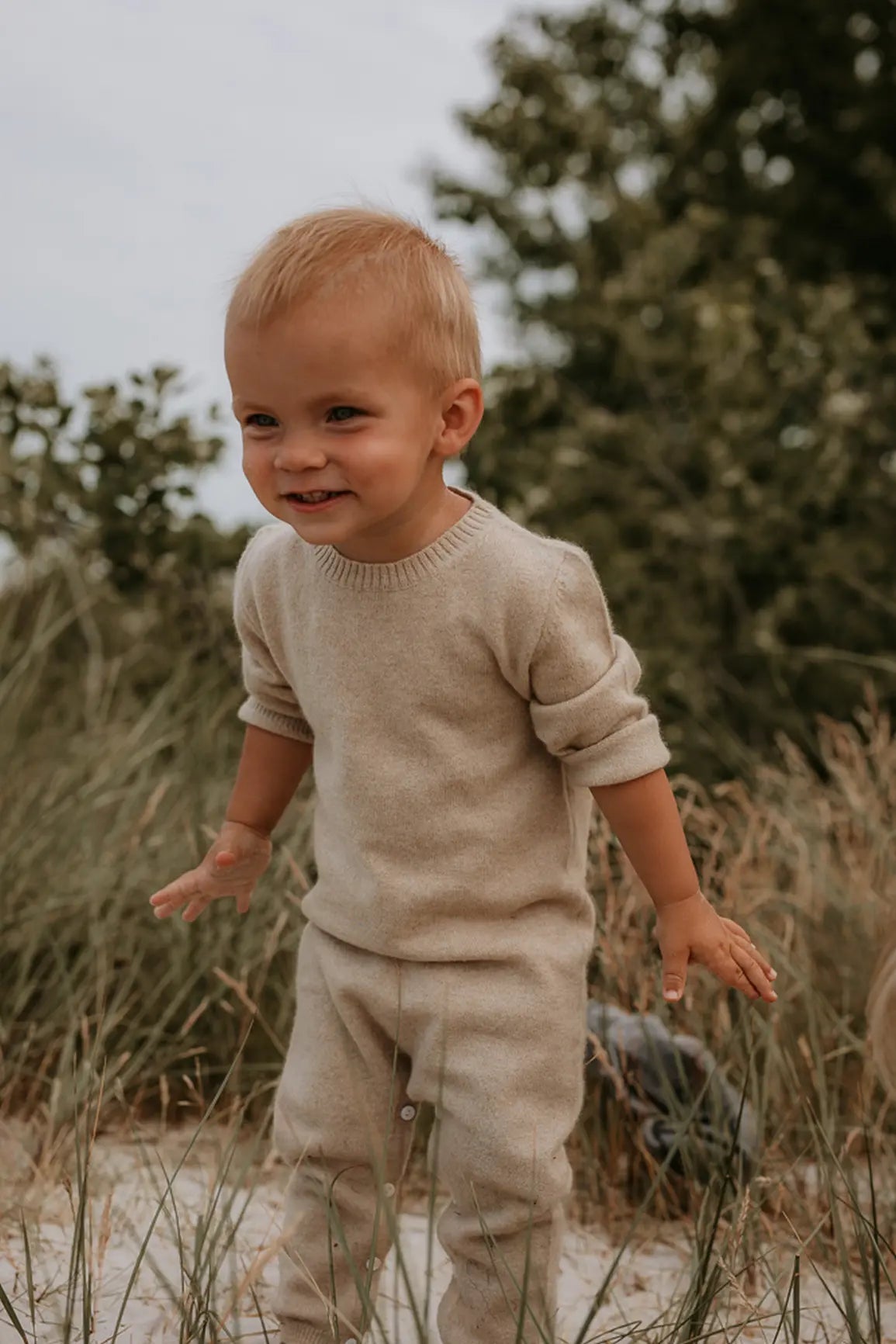 Cashmere heldragt Hector - set fra siden