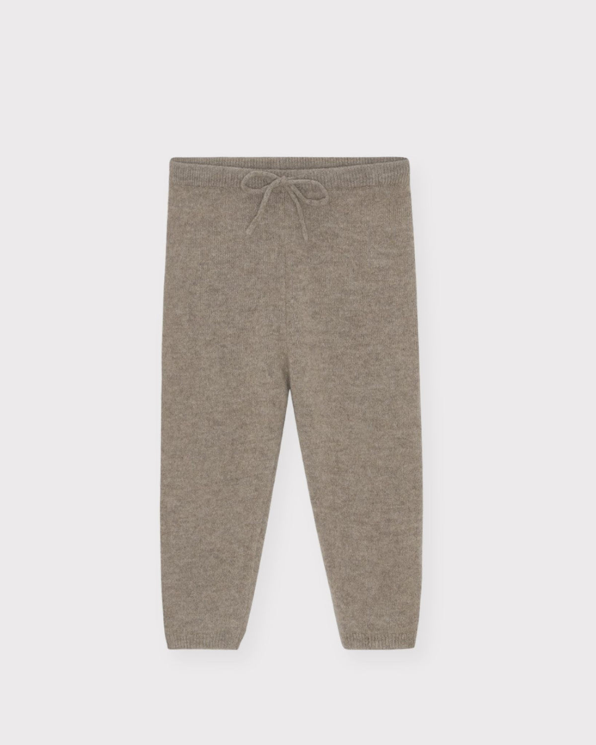 Cashmere bukser til baby - set fra siden