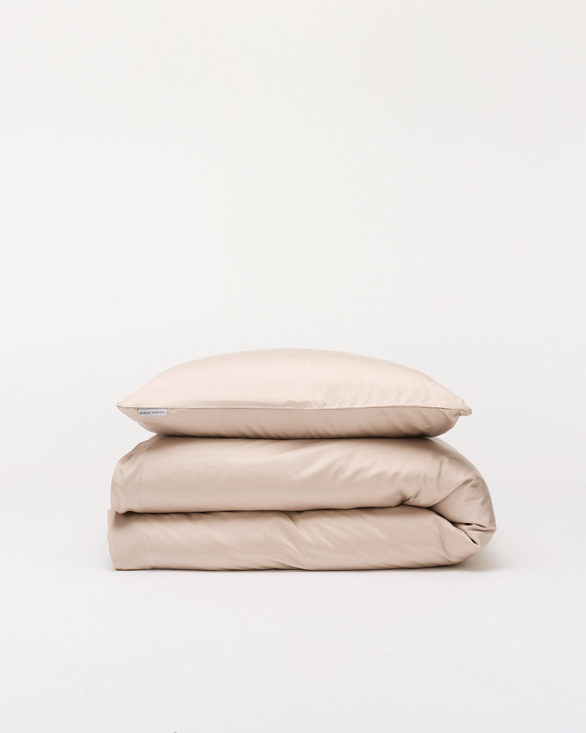 Bambussengetøj i lys beige - Nordic Weaving