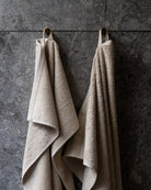 Bambus håndklæde sand - Nordic Weaving