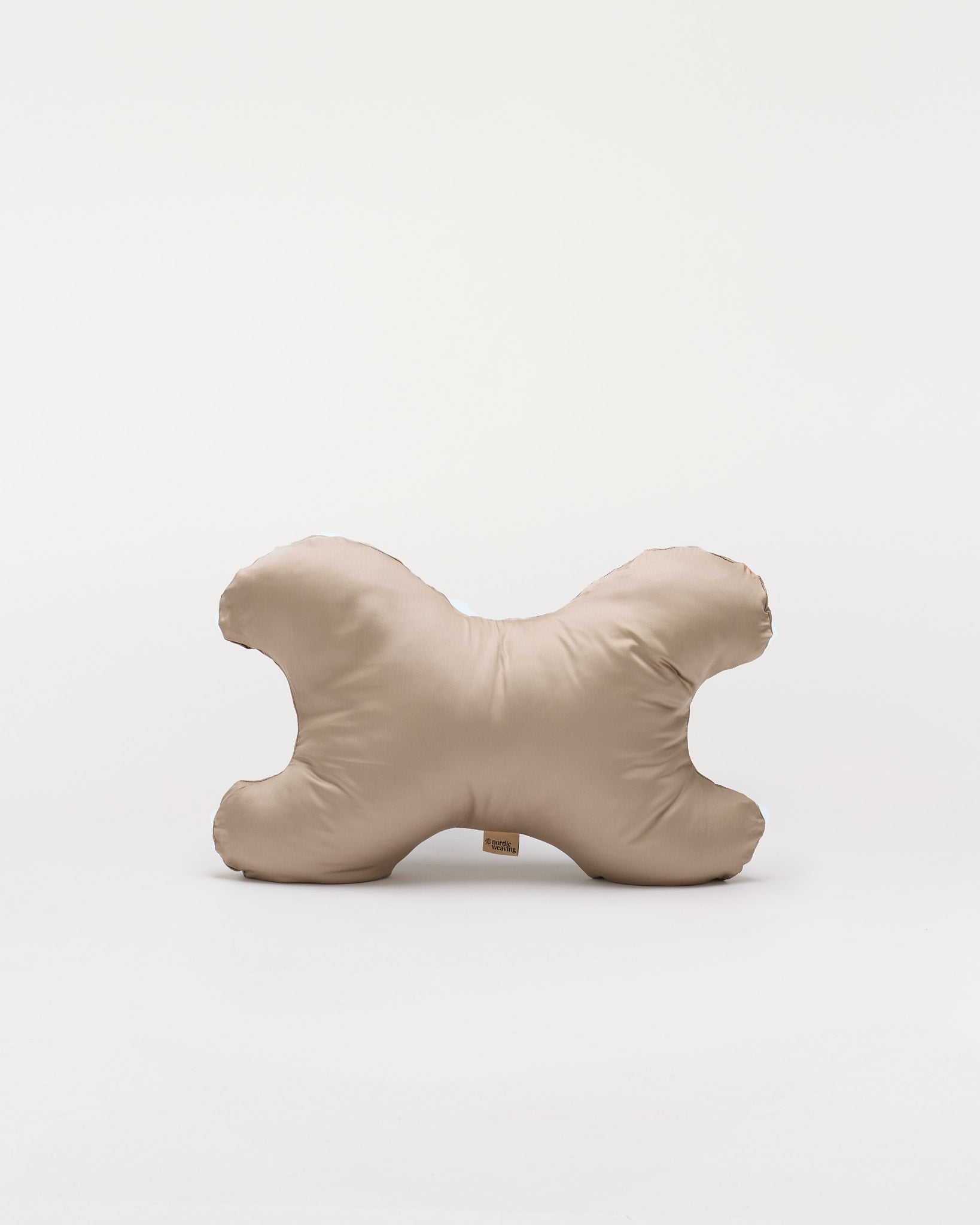 Bambuspudebetræk til Face pillow Taupe - Nordic Weaving
