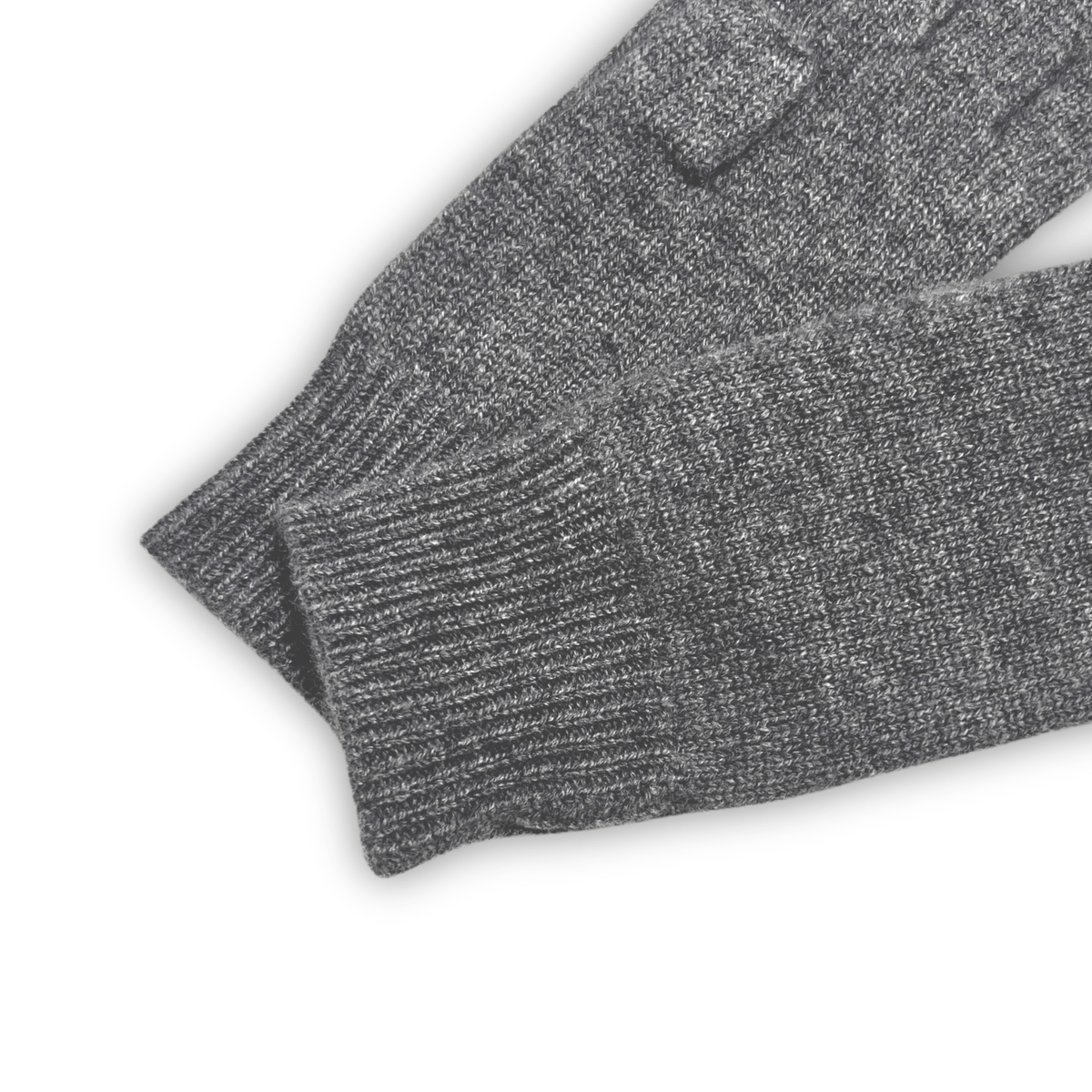 Cashmere handsker uden fingre - grå - Nordic Weaving