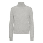 Cashmere high neck grå - Nordic Weaving