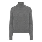 Cashmere high neck mørk grå - Nordic Weaving