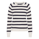 Cashmere stripe blue/white - Nordic Weaving