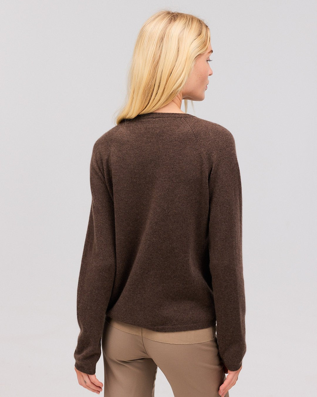 GISLA cashmere cardigan buffalo - Nordic Weaving