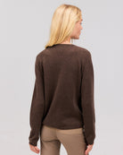 GISLA cashmere cardigan buffalo - Nordic Weaving