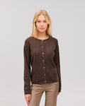 GISLA cashmere cardigan buffalo - Nordic Weaving