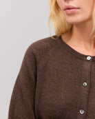 GISLA cashmere cardigan buffalo - Nordic Weaving