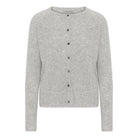 Cashmere cardigan i grå - Nordic Weaving
