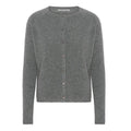 Cashmere cardigan i mørk grå - Nordic Weaving