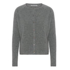 Cashmere cardigan i mørk grå - Nordic Weaving