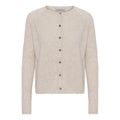 Cashmere cardigan i sand - Nordic Weaving
