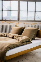 Bambus kuvertlagen i hvid - Nordic Weaving