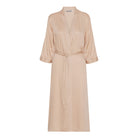 Bambus kimono i lys beige - Nordic Weaving